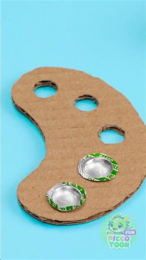 Tiny Masterpieces: Crafting a Mini Paint Palette! 🎨✨