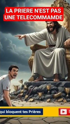 LA PRIERE N'EST PAS UNE TELECOMMANDE #combatspirituel #psaumesdedavid