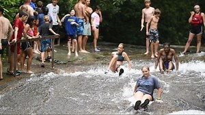 Sliding Rock, Pisgah National Forest Offers Fun In The Water In The NC Mountains
