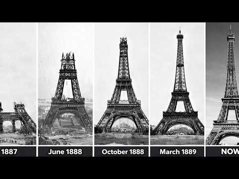 The Eiffel Tower Construction Timeline (1887–1889)