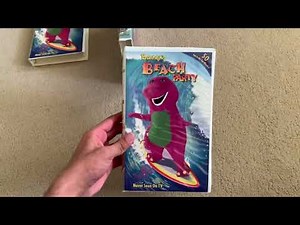 Barney’s Beach Party 2002 VHS (3 Copies)