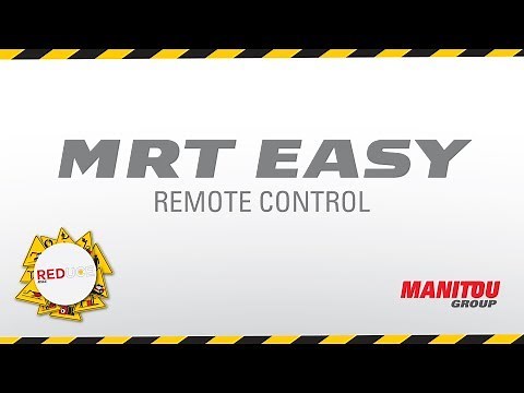 Manitou - Rotating telehandler - MRT Easy - Remote Control