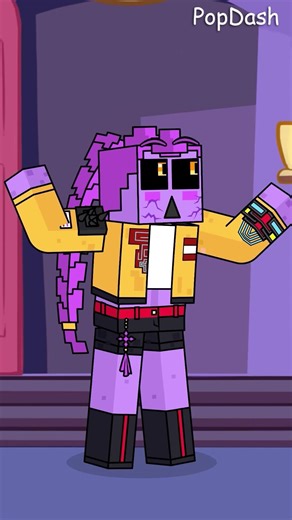 Rumi Tested Jinu and Baby Saja… Only One Is Her True Love #minecraft #shorts