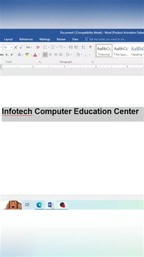 MS Word Underline Style Hack | Secret Shortcut Keys You Didn’t Know 🔥 ✅ Watch till the end for pro tips & bonus trick. #MSWord #WordTips #ShortcutKeys #MSWordTricks #UnderlineStyle #MicrosoftWord #WordHack #ProductivityTips #OfficeHacks #WordShorts #shortsfeed #shortsviral #shortsyoutube #shorts #trending #trendingshorts #viralshorts #viralshort #viralvideos #viral_video #newsfeed #infotechmsg | Infotech computer education center