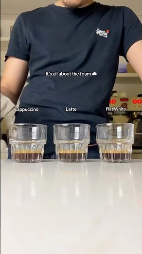 How to make perfect cappuccino latte and flat white #espressoyourself #coffeelatte #cappuccino