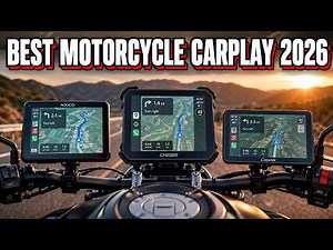 Best Motorcycle CarPlay & Android Auto Screens 2026 — Top 10 Tested