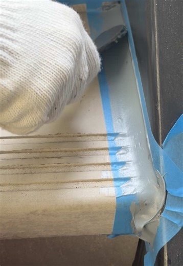 Caulcking 🦾📏 . . . . #caulking #マスキングテープ #work #viralvideo #japan