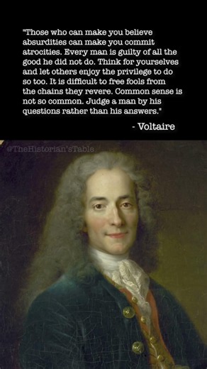The Man Who Used Laughter to Destroy Tyranny | Voltaire #history #voltaire
