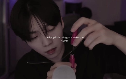 ASMR Makeup Roleplay: K-Pop Idols Mouth Sounds & Relaxing Makeup