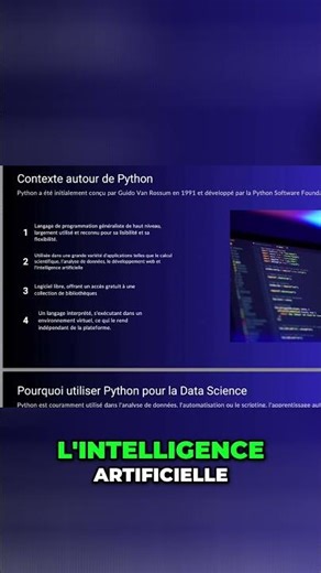 Python IA, Web & Data Science Révélés !