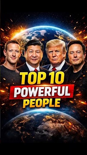 The 10 People Who Actually Run The World (Number 1 Will Surprise You) world leaders 2026 global