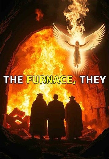 The Fiery Furnace: Shadrach’s Divine Rescue. #Shorts