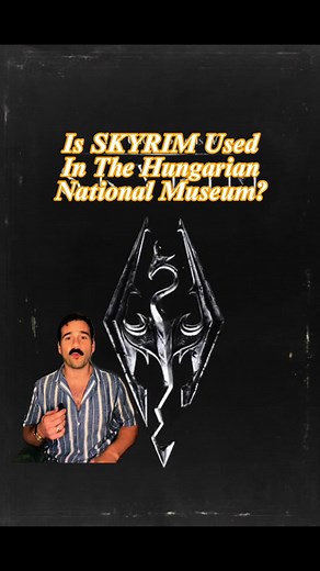 I think they used Elder Scrolls Skyrim to design a Hungarian National Museum exhibit. #hungary #skyrim #elderscrolls #skyrimtiktok #skyrimtok #skyrimmemes #skyrimmods #elderscrollsskyrim #videogames #games #gaming #hungarian #hungariantiktok #magyar #magyartiktok #fyp #foryourpage