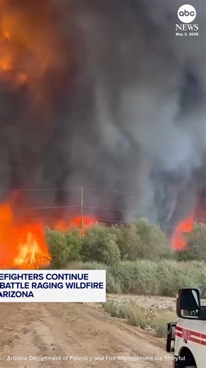 Authorities ramp up efforts as wildfires continue to blaze near Phoenix, Arizona.