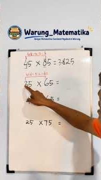 nikmatnya belajar perkalian. #tricks #maths #matematika #asahotak #belajar