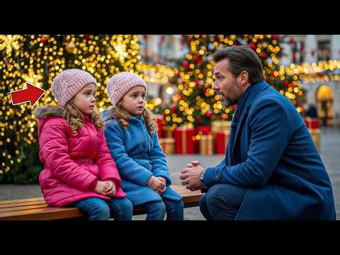 À Noël, un milliardaire retrouve ses jumelles… et fond en larmes devant leur mère pauvre