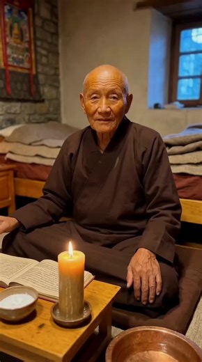 #sleeptips #bedtimeroutine #monkwisdom #holistichealth #nighttimeritual A 91-year-old healer from a Himalayan monastery shares the 3-step bedtime ritual his tradition has practiced for generations — and it takes less than 5 minutes. Tenzin Sònam says the reason you can't sleep has nothing to do with your mattress, your phone, or your stress. It's because no one ever taught you how to end your day. In his monastery, no one lies down without preparing the body for rest first. Three ancient steps: 