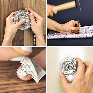 Amazing tips for using old newspapers.🗞 bit.ly/2gYALRm | 5-Minute Crafts