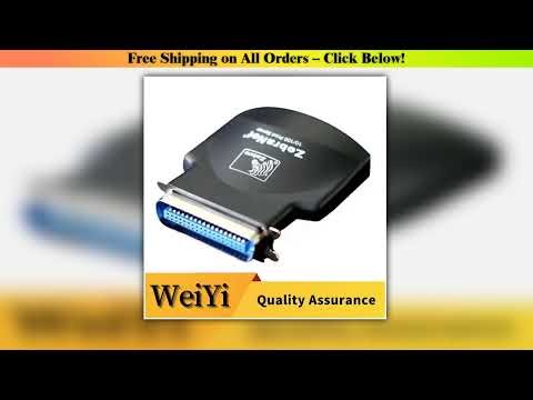 Net Print Server Extended Parallel Ethernet EXT 10/100 Use RJ45 for Zebra 170Xi4 170Xi3 170Xi2