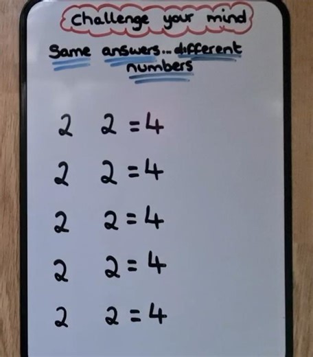How many ways can you make 4? 🤔