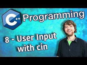 C++ Programming Tutorial 8 - User Input with cin
