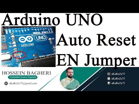 aKaReZa 34 - Q-A, Arduino UNO Auto Reset EN Jumper