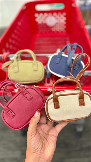 TargetOverEverything on Instagram: "If it’s tiny it’s most definitely coming home with me🥹♥️ comment NEW if you’d like 🔗’s to these bag charms and purses. #target #targetfinds #newattarget #bagcharm #purseswag"