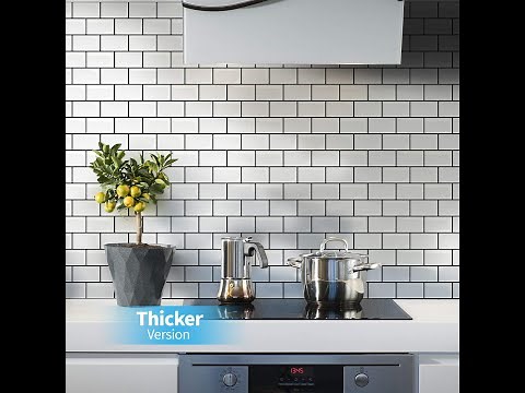 Art3d Peel and Stick Backsplash Subway Tiles (Thicker Version)