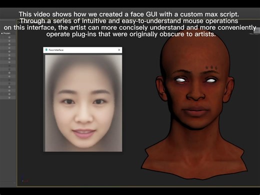 PCG生成不同角色通用一套动画/音频驱动表情动画通用在自研引擎/风格化渲染/高细节接触阴影
