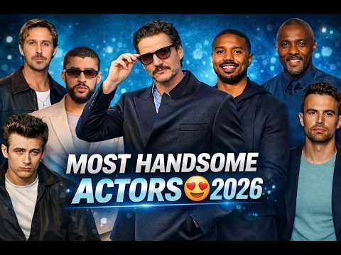 Top 30 Most Handsome Hollywood Actors 2026 😍 Ultimate Ranking #MostHandsomeActors #chrisevans