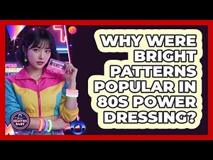 Why Were Bright Patterns Popular in 80s Power Dressing?
