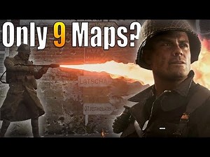 Only 9 Maps in Call of Duty WW2!?