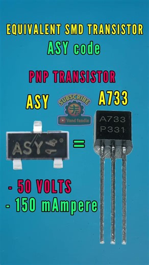 SMD TRANSISTOR ASY code Equivalent #repair #electronic #electrical #auto #tech #electrician