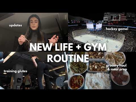 NPC Fit Model Life in Toronto | Glute Workout, Meal Prep & Life Updates