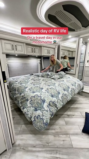 🛣️ This is what the majority of our days look like traveling in an RV #rvlife #dayinthelife #rvtiktok #motorhome #tiktoktravel #lifeontheroad #nomad