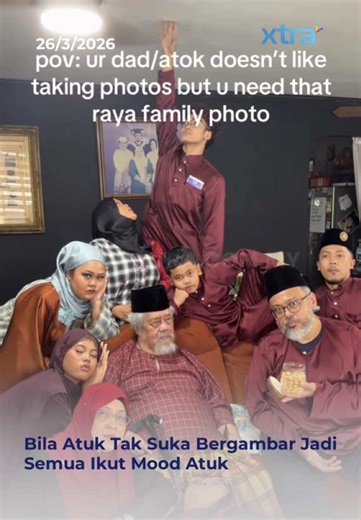 Gambar Comel Keluarga dan Atuk
