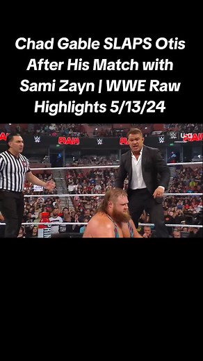 Chad Gable Slaps Otis After Match | WWE Raw Highlights