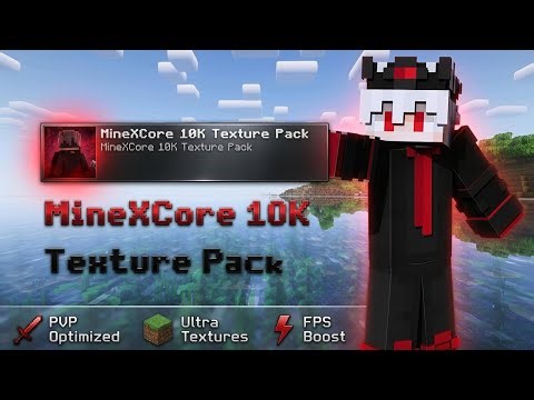 Best Minecraft Mcpe 1.26.1 MineXCore 10K SMP PVP Texture Pack 🔥