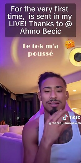 I appreciated it so much! Thank you, Ahmo Becic! It was the first time I saw this Gift in my LIVE. #tiktoklive #livehighlights #livegift