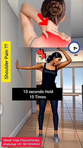 👉 Shoulder Pain Relief🔥 | Best Exercises for Shoulder Pain 💪 | Frozen Shoulder Treatment at Home