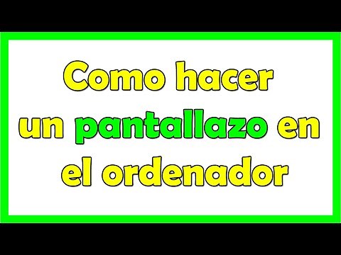 Cómo hacer un pantallazo en el ordenador Windows 10, sacar captura en pc Windows 10