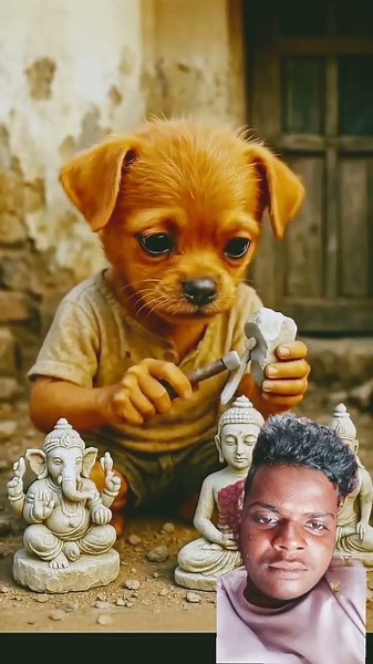 #funny #cute video comedy dog Garib dog mehnat🥺 Paisa Kama liya like share comment❤️🙏🙏