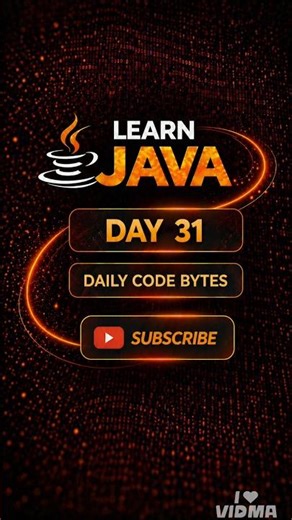 #day31 Learn Java in Tamil #java #tamil #code #easycode #dailycode #easytolearnforbegginers