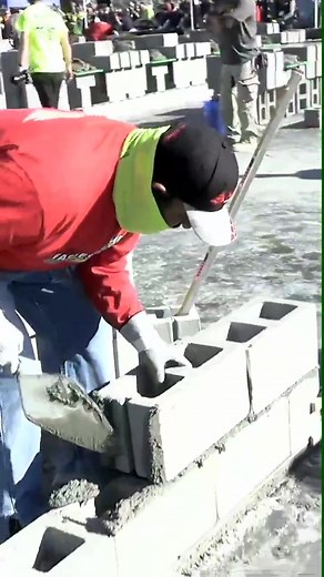 59K views · 422 reactions | 2022 Fastest Trowel on the Block! Putting those Best Block CMU in the wall!!! (Hint: It's a race) #Masonry #blocklayer #Bricklayer #construction #fyp #competition | SPEC MIX | Facebook