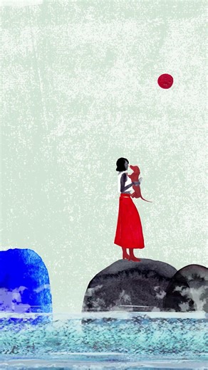 ROCCIA - Opera animata per la campagna "Dottore ho l’asma. È grave?" #art #illustration #animation