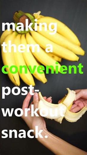 BANANAS! Supporting MUSCLE RECOVERY: AFTER WORKOUT. #bananas #vitamin #health #nutrients