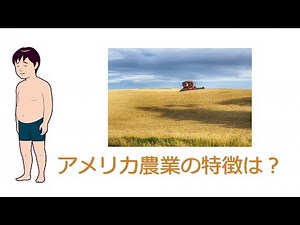 アメリカ農業の特徴は？