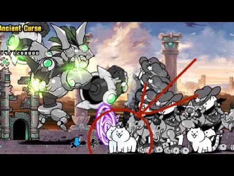Battle Cats - Finally beating AN ANCIENT CURSE!! (Relic Bun Bun) #thebattlecats