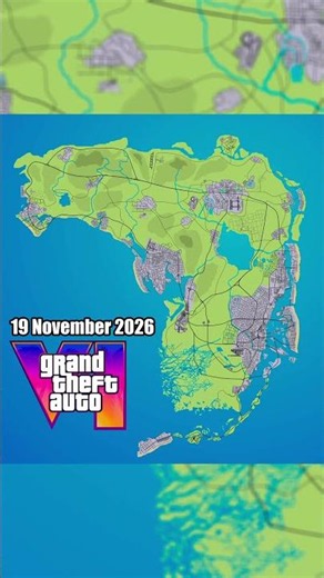GTA 1 vs GTA 6: The Evolution of Maps 🗺️ #gta6 #gta