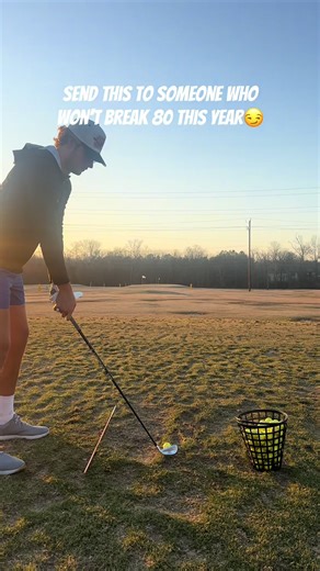 Who is going to send it to @bobdoessports 🗿😂 #golf #breaking80series #stinger